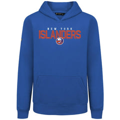 New York Islanders Levelwear Youth Podium Carve Pullover Hoodie - Royal | US 203146518