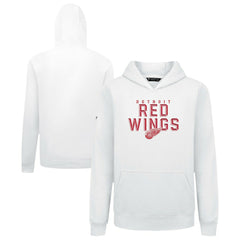 Detroit Red Wings Levelwear Youth Podium Carve Pullover Hoodie - White | US 203146520