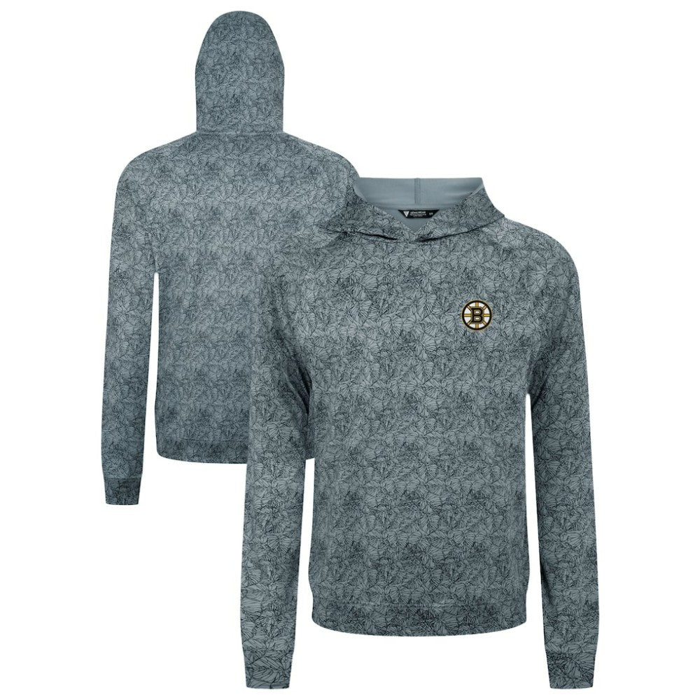 Boston Bruins Levelwear Albatross Raglan Pullover Hoodie - Gray | US 203146590