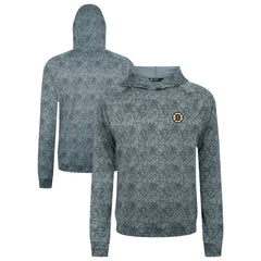 Boston Bruins Levelwear Albatross Raglan Pullover Hoodie - Gray | US 203146590