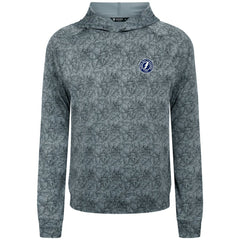 Tampa Bay Lightning Levelwear Albatross Raglan Pullover Hoodie - Gray | US 203146595