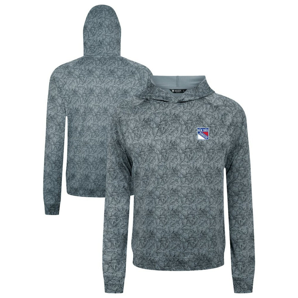New York Rangers Levelwear Albatross Raglan Pullover Hoodie - Gray | US 203146602