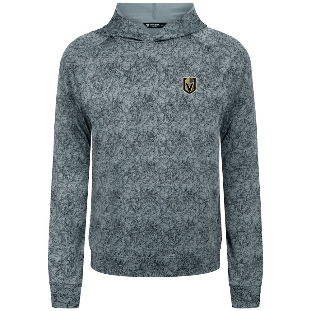 Vegas Golden Knights Levelwear Albatross Raglan Pullover Hoodie - Gray | US 203146610