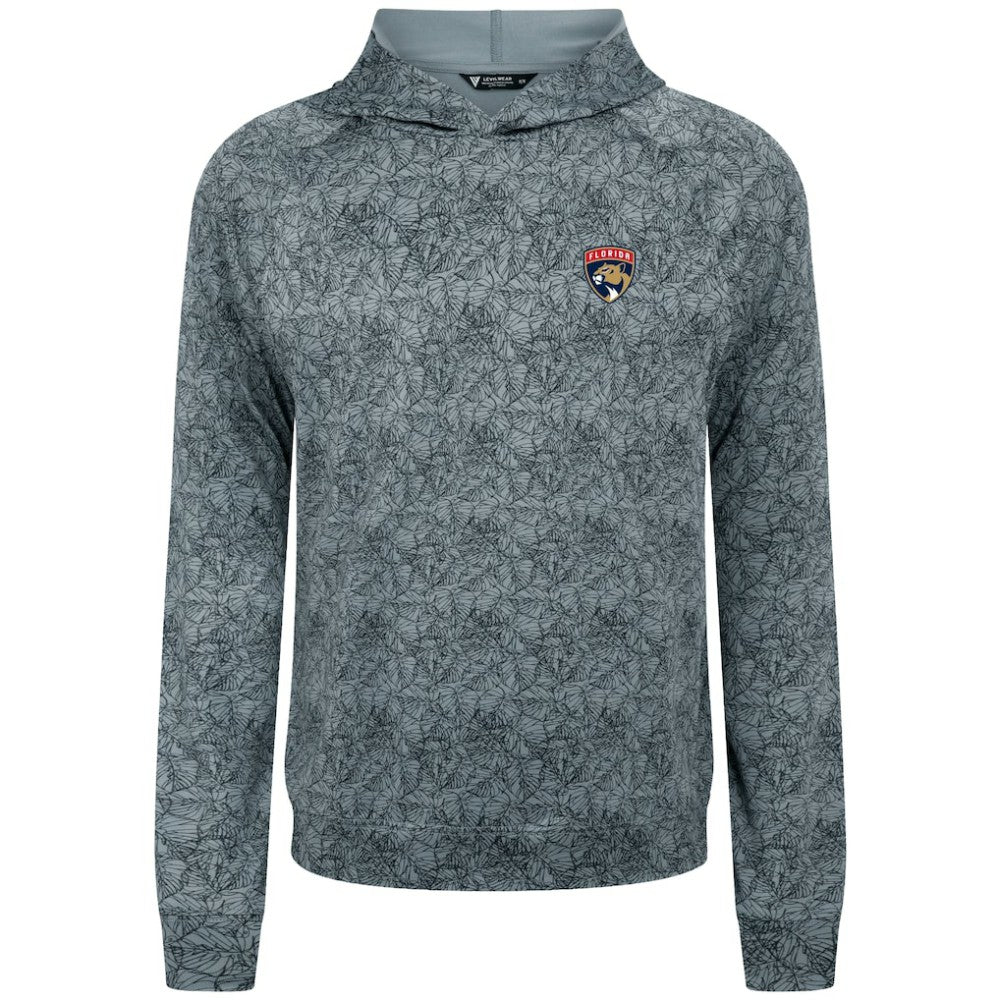 Florida Panthers Levelwear Albatross Raglan Pullover Hoodie - Gray | US 203146611