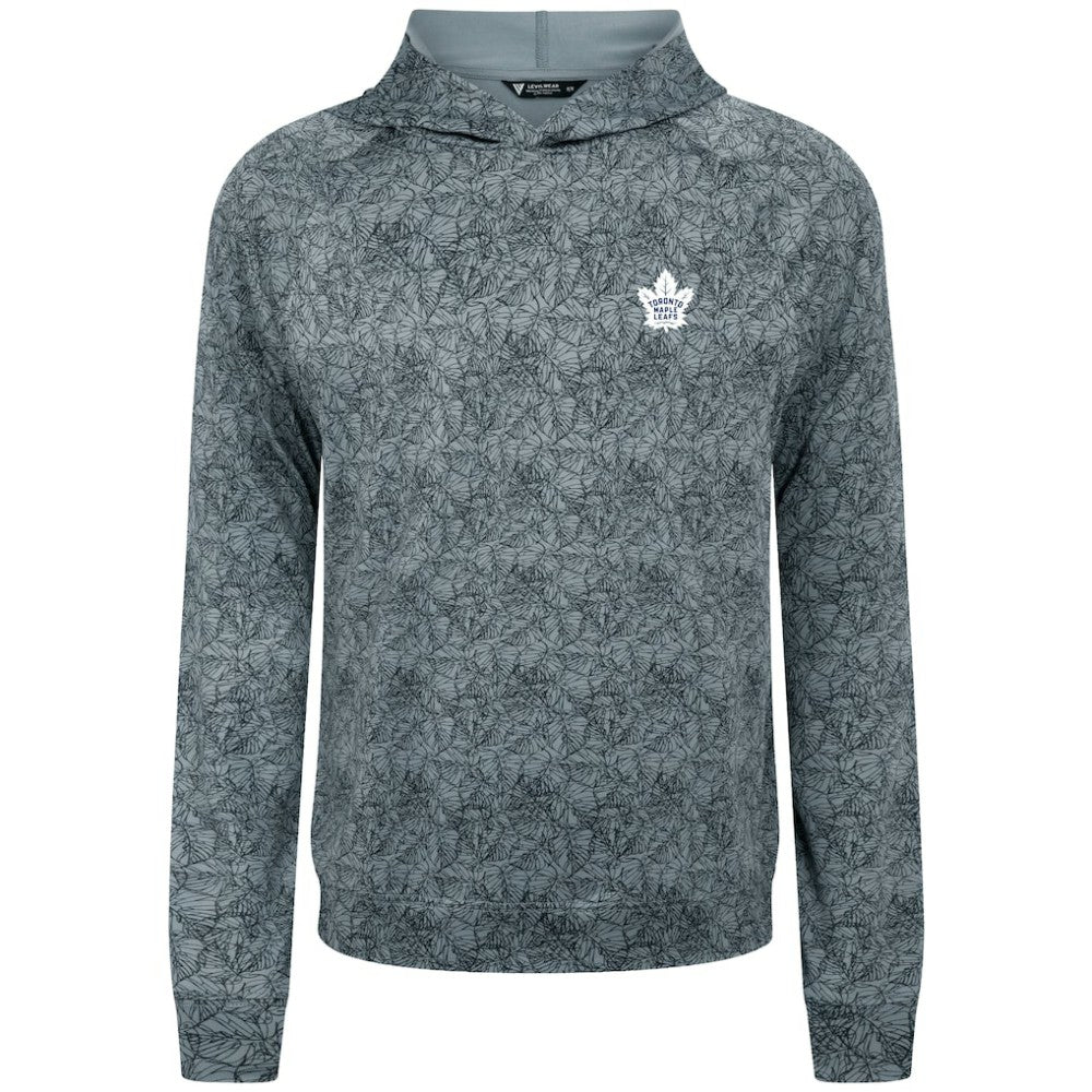 Toronto Maple Leafs Levelwear Albatross Raglan Pullover Hoodie - Gray | US 203146614