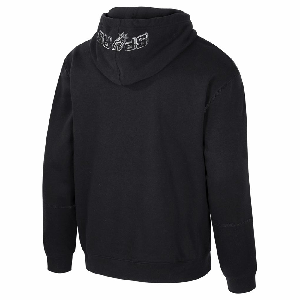 San Antonio Spurs Stadium Essentials Unisex Elementized Pullover Hoodie Black