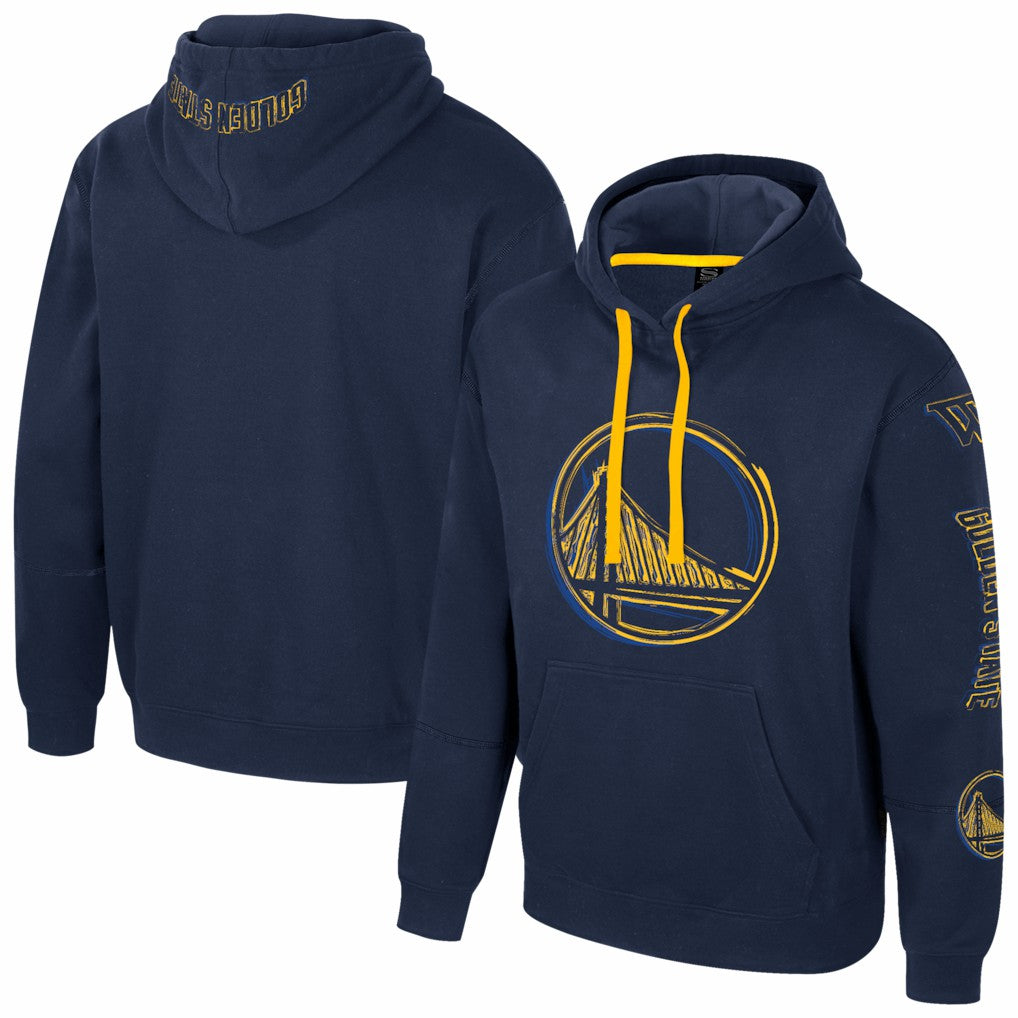 Golden State Warriors Stadium Essentials Unisex Elementized Pullover Hoodie Navy outlet