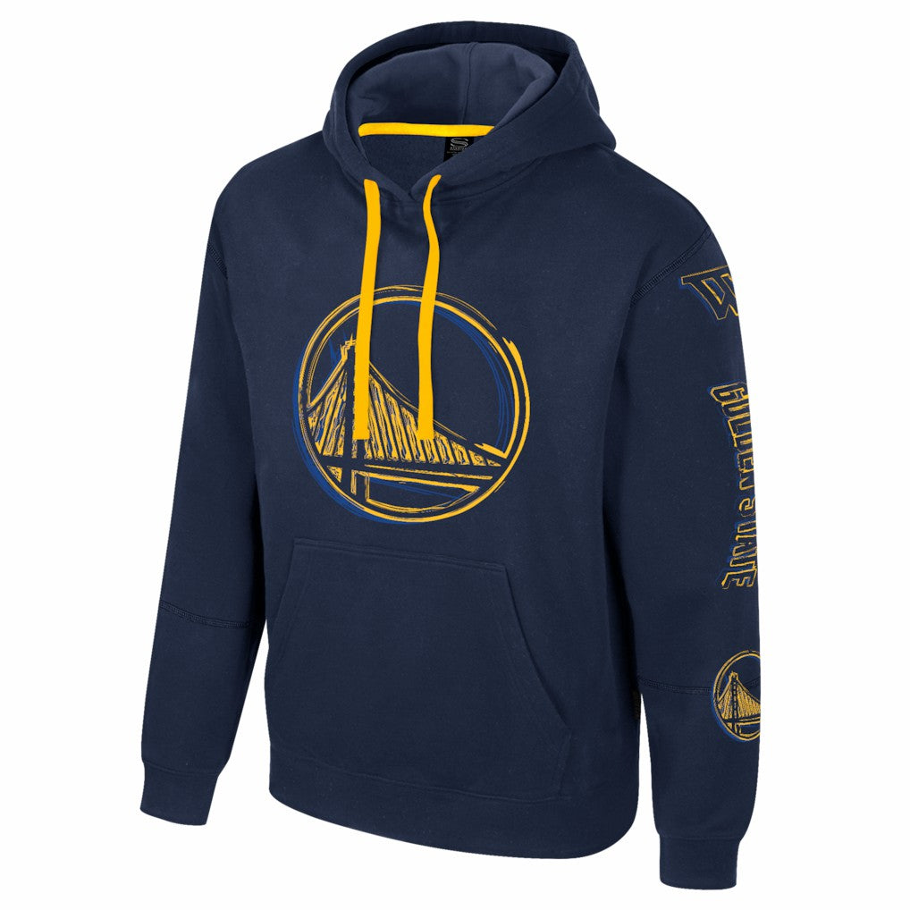 Golden State Warriors Stadium Essentials Unisex Elementized Pullover Hoodie Navy outlet