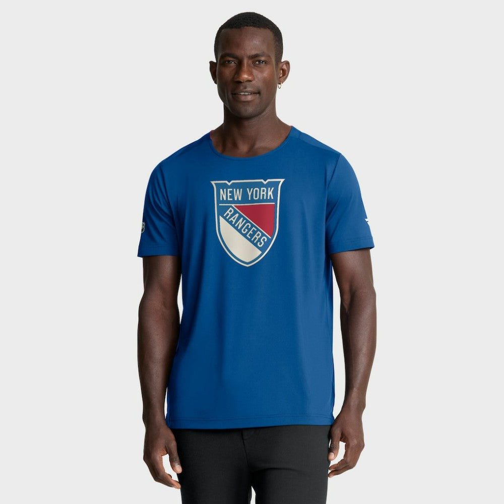 New York Rangers Fanatics 2026 NHL Winter Classic Authentic Pro Tech T-Shirt - Blue | US 203148079