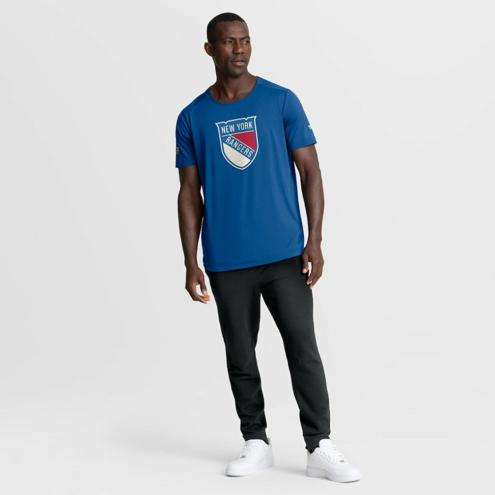 New York Rangers Fanatics 2026 NHL Winter Classic Authentic Pro Tech T-Shirt - Blue | US 203148079