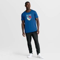 New York Rangers Fanatics 2026 NHL Winter Classic Authentic Pro Tech T-Shirt - Blue | US 203148079