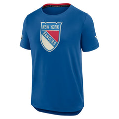 New York Rangers Fanatics 2026 NHL Winter Classic Authentic Pro Tech T-Shirt - Blue | US 203148079