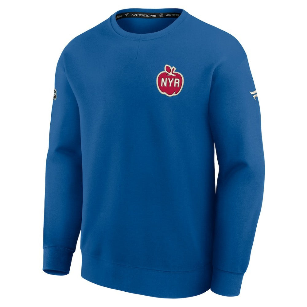 New York Rangers Fanatics 2026 NHL Winter Classic Authentic Pro Sweatshirt - Blue | US 203148085