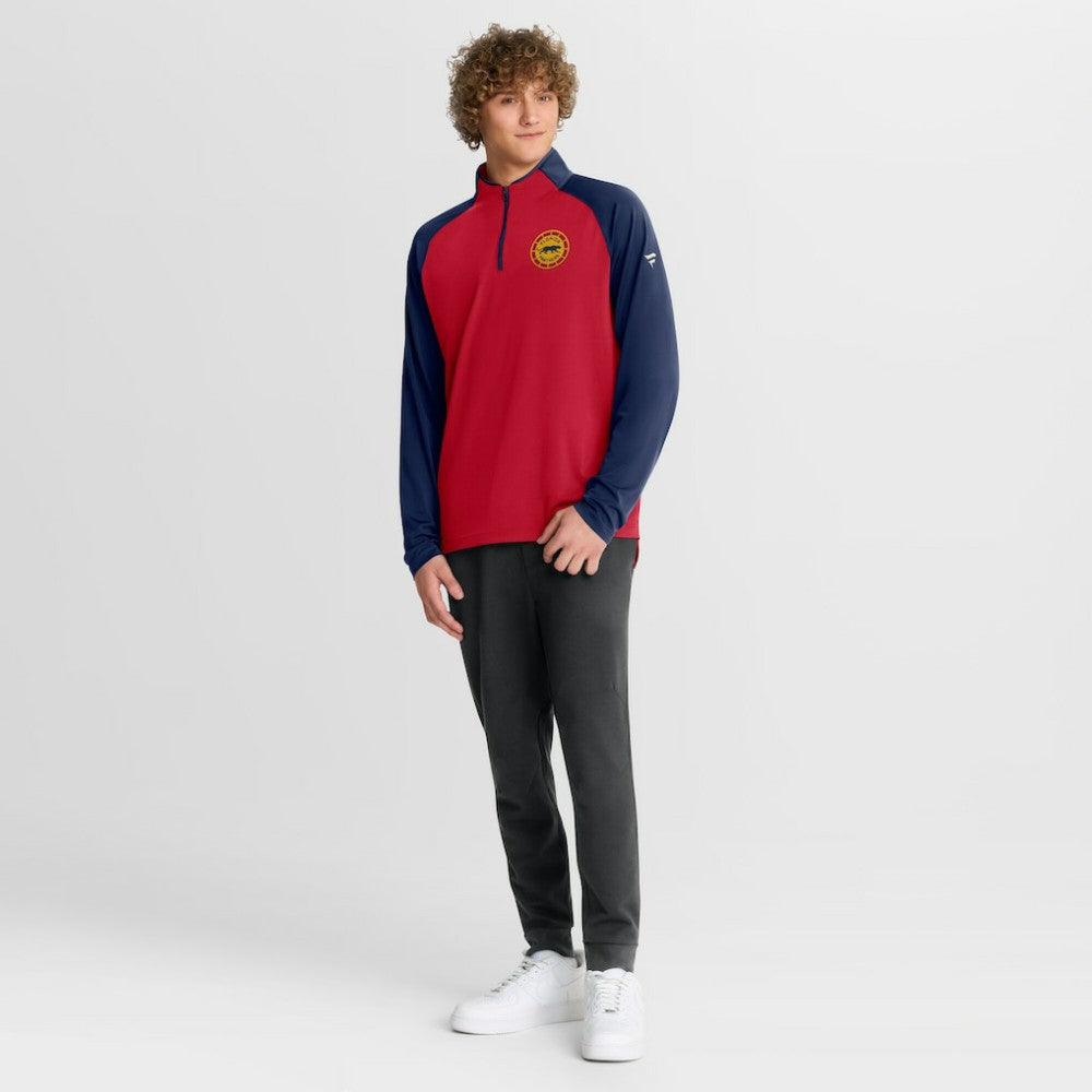 Florida Panthers Fanatics 2026 NHL Winter Classic Authentic Pro Quarter-Zip - Bright Cardinal | US 203148086