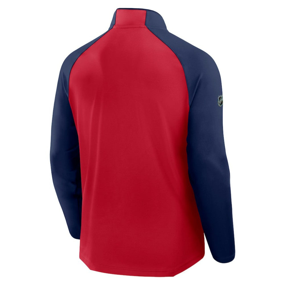 Florida Panthers Fanatics 2026 NHL Winter Classic Authentic Pro Quarter-Zip - Bright Cardinal | US 203148086
