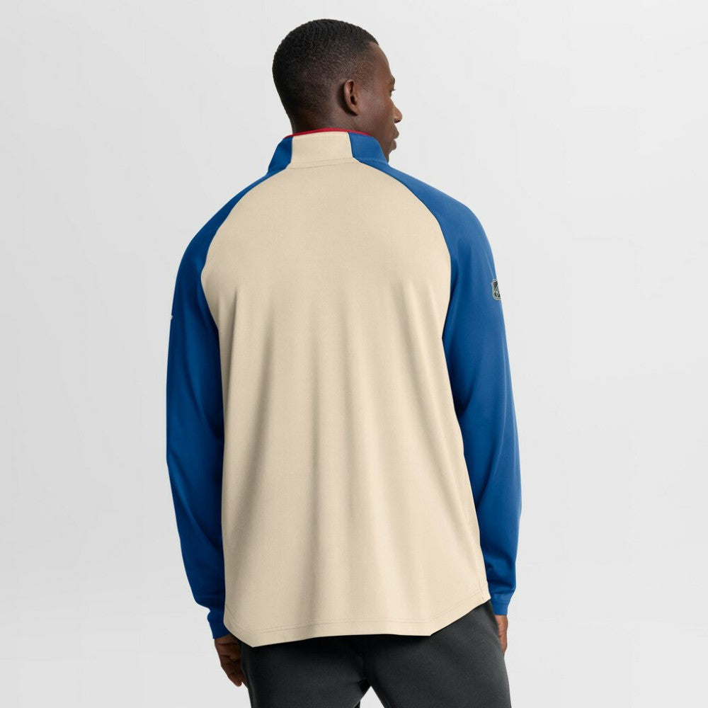 New York Rangers Fanatics 2026 NHL Winter Classic Authentic Pro Quarter-Zip - Natural | US 203148087