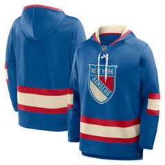 New York Rangers Fanatics 2026 NHL Winter Classic Lace Collar Hoodie - Blue | US 203148092