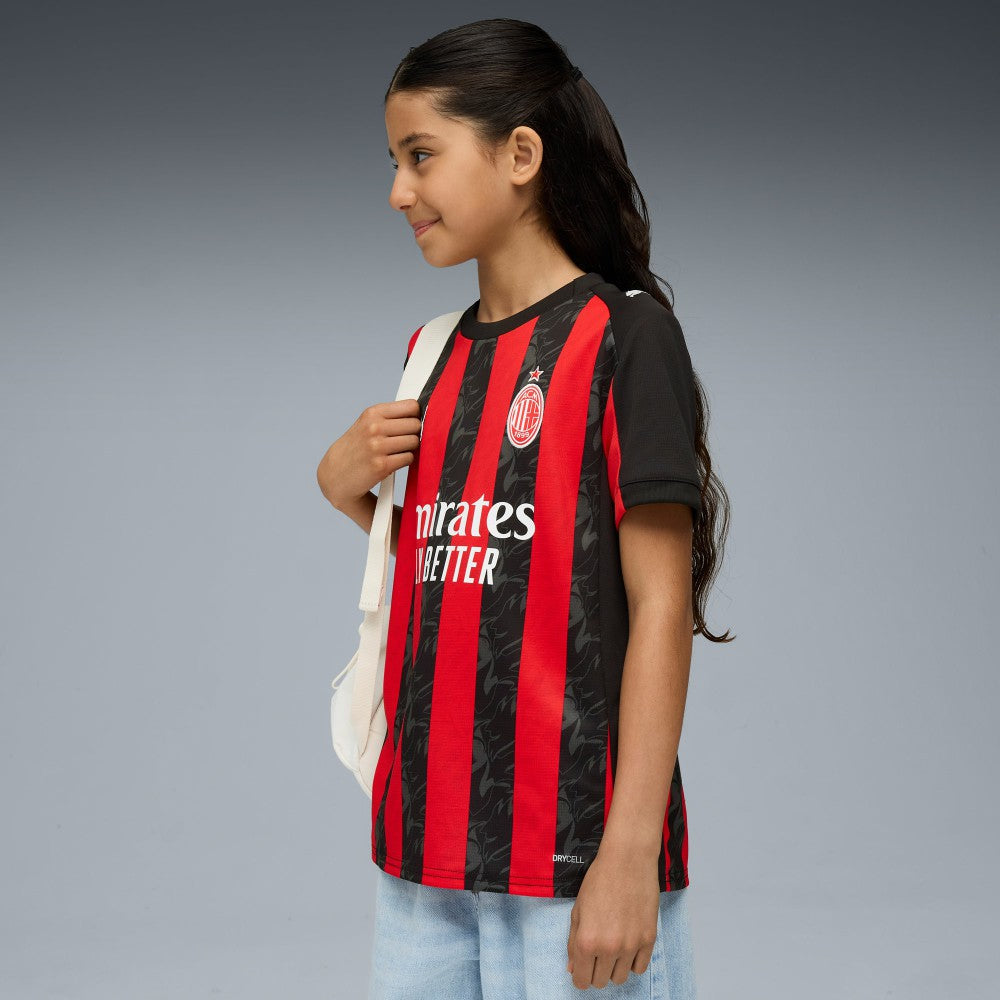 AC Milan Youth 2025/26 Home Replica Jersey Red - Puma discount