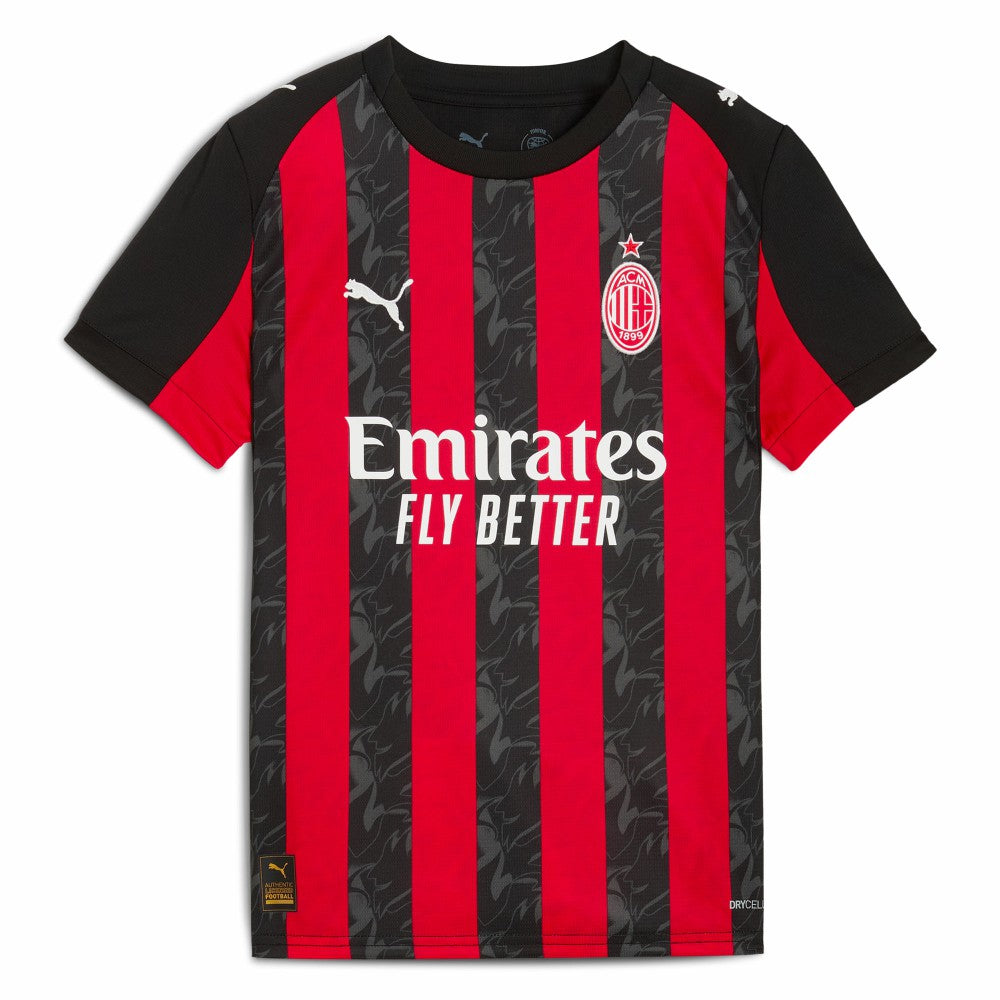 AC Milan Youth 2025/26 Home Replica Jersey Red - Puma discount