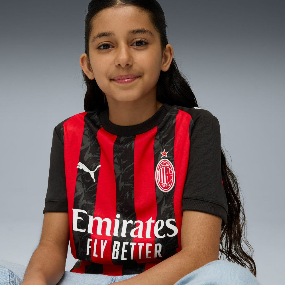 AC Milan Youth 2025/26 Home Replica Jersey Red - Puma discount