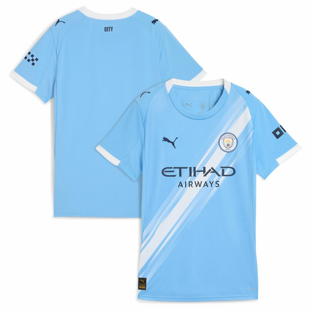 Manchester City Women's 2025/26 Home Replica Jersey Sky Blue - Puma online