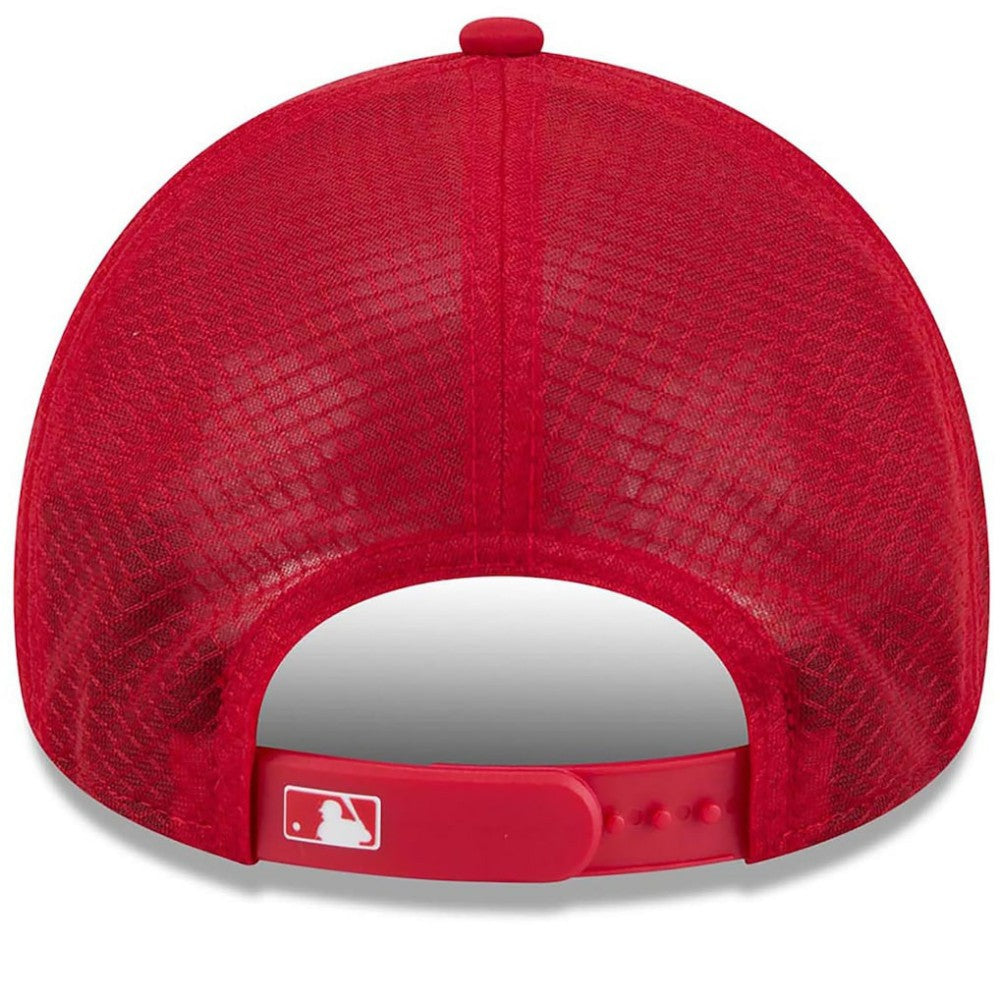 Washington Nationals New Era 2026 Batting Practice Alternate Apex 9FORTY Adjustable Hat - Red Hats