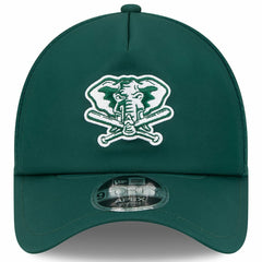 Athletics New Era 2026 Batting Practice Alternate Apex 9FORTY Adjustable Hat - Green Hats