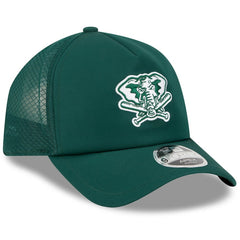 Athletics New Era 2026 Batting Practice Alternate Apex 9FORTY Adjustable Hat - Green Hats