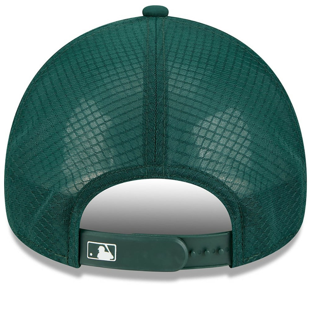 Athletics New Era 2026 Batting Practice Alternate Apex 9FORTY Adjustable Hat - Green Hats
