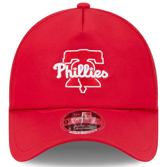 Philadelphia Phillies New Era 2026 Batting Practice Alternate Apex 9FORTY Adjustable Hat - Red Hats