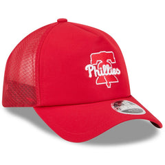Philadelphia Phillies New Era 2026 Batting Practice Alternate Apex 9FORTY Adjustable Hat - Red Hats
