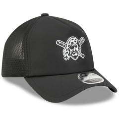 Pittsburgh Pirates New Era 2026 Batting Practice Alternate Apex 9FORTY Adjustable Hat - Black Hats