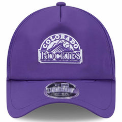Colorado Rockies New Era 2026 Batting Practice Alternate Apex 9FORTY Adjustable Hat - Purple Hats