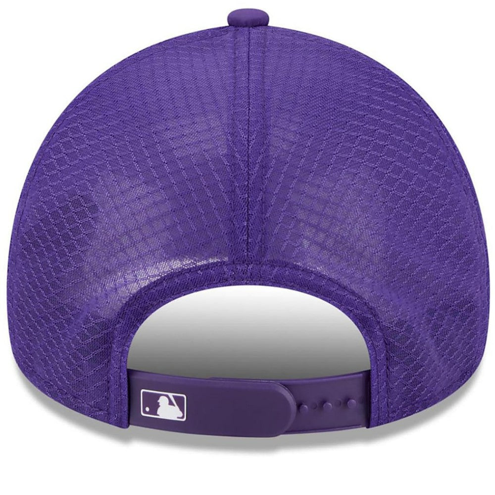 Colorado Rockies New Era 2026 Batting Practice Alternate Apex 9FORTY Adjustable Hat - Purple Hats