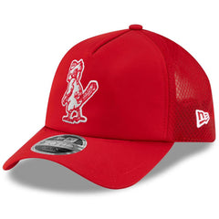 St. Louis Cardinals New Era 2026 Batting Practice Alternate Apex 9FORTY Adjustable Hat - Red Hats