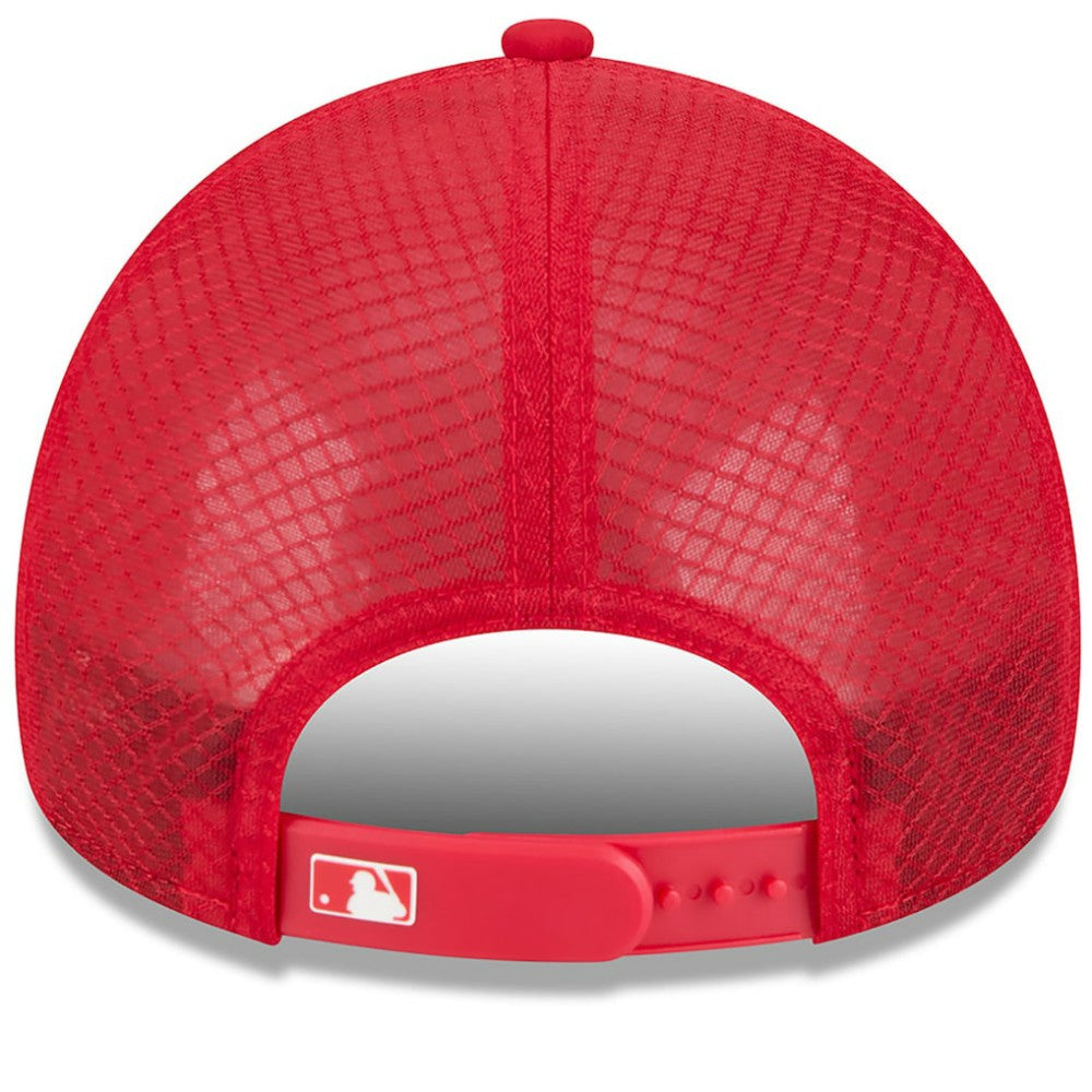 Washington Nationals New Era 2026 Batting Practice Alternate Apex 9FORTY Adjustable Hat - Red Hats
