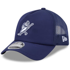 Milwaukee Brewers New Era 2026 Batting Practice Alternate Apex 9FORTY Adjustable Hat - Navy Hats