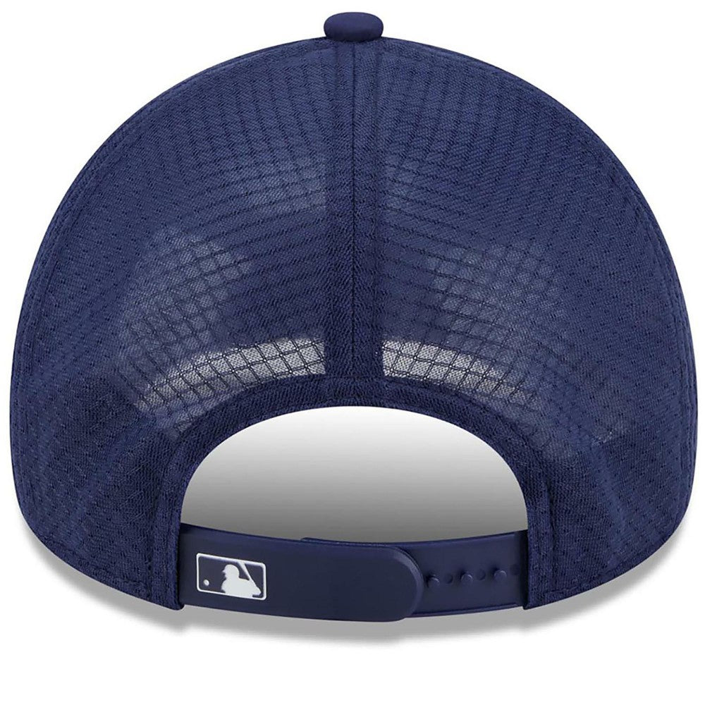 Milwaukee Brewers New Era 2026 Batting Practice Alternate Apex 9FORTY Adjustable Hat - Navy Hats