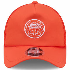 Houston Astros New Era 2026 Batting Practice Alternate Apex 9FORTY Adjustable Hat - Orange Hats