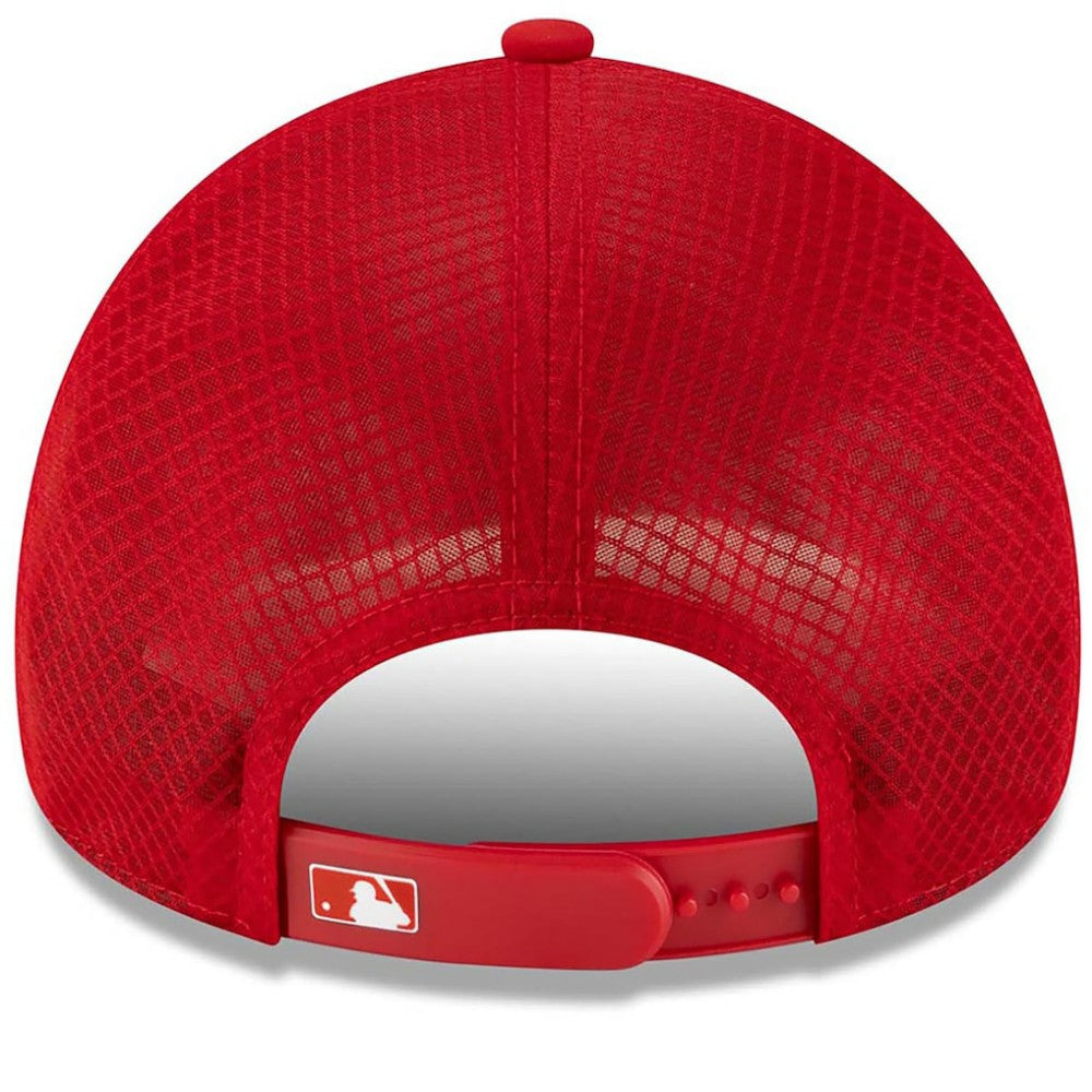 Minnesota Twins New Era 2026 Batting Practice Alternate Apex 9FORTY Adjustable Hat - Red Hats