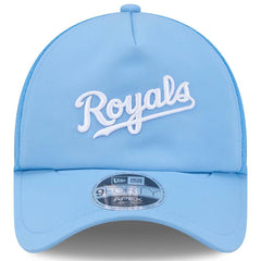 Kansas City Royals New Era 2026 Batting Practice Alternate Apex 9FORTY Adjustable Hat - Light Blue Hats