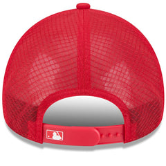 Boston Red Sox New Era 2026 Batting Practice Alternate Apex 9FORTY Adjustable Hat - Red Hats