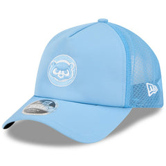 Chicago Cubs New Era 2026 Batting Practice Alternate Apex 9FORTY Adjustable Hat - Light Blue Hats