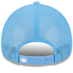 Chicago Cubs New Era 2026 Batting Practice Alternate Apex 9FORTY Adjustable Hat - Light Blue Hats