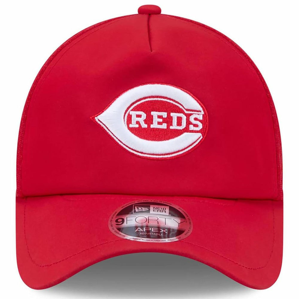 Cincinnati Reds New Era 2026 Batting Practice Alternate Apex 9FORTY Adjustable Hat - Red Hats