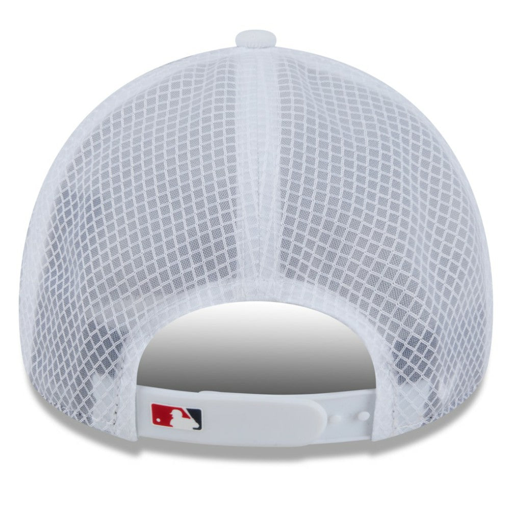 Washington Nationals New Era 2026 Batting Practice Apex 9FORTY Adjustable Trucker Hat - White Hats
