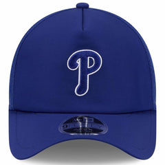 Philadelphia Phillies New Era 2026 Batting Practice Apex 9FORTY Adjustable Trucker Hat - Royal Hats