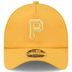 Pittsburgh Pirates New Era 2026 Batting Practice Apex 9FORTY Adjustable Trucker Hat - Gold Hats