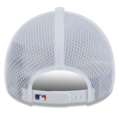 Texas Rangers New Era 2026 Batting Practice Apex 9FORTY Adjustable Trucker Hat - White Hats