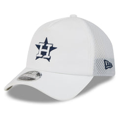 Houston Astros New Era 2026 Batting Practice Apex 9FORTY Adjustable Trucker Hat - White Hats
